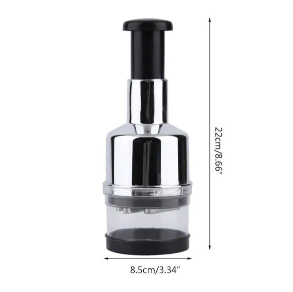 Push-Down Vegetable Chopper