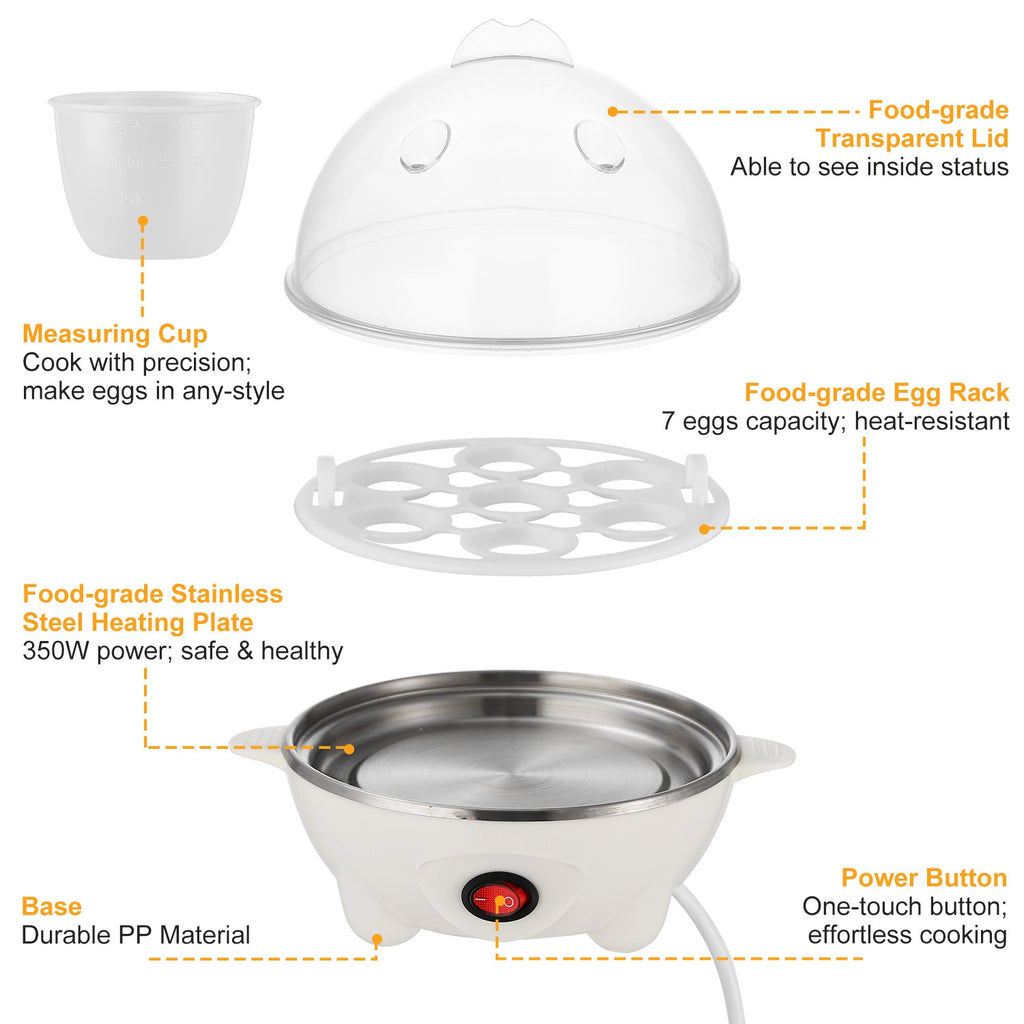 7-Egg Electric Egg Cooker