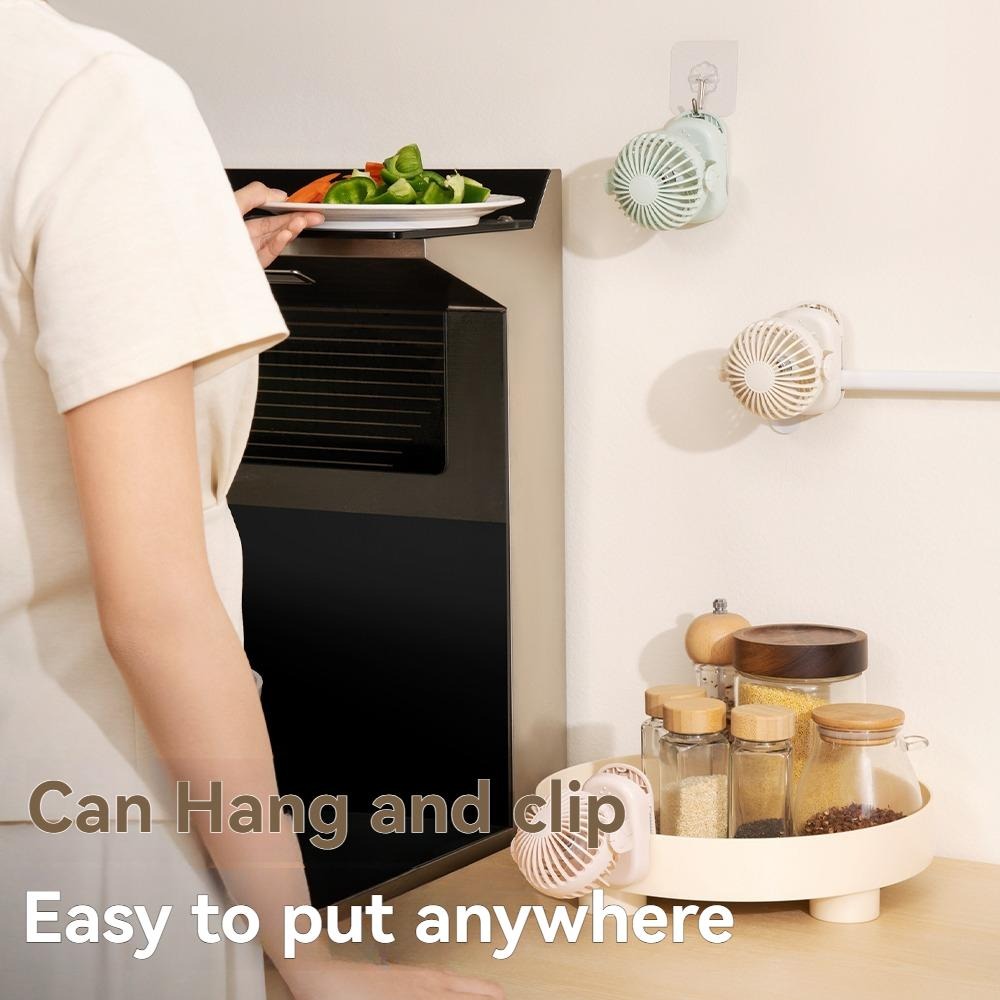 Rechargeable Clip-On Mini Fan