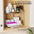 2-Tier Rotating Spice Organizer