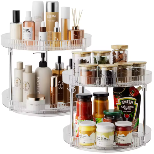 2-Tier Rotating Spice Organizer