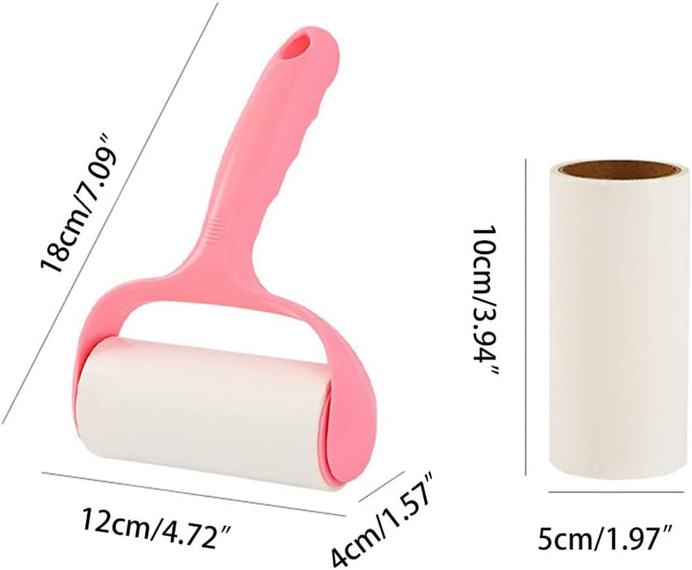 Extra-Sticky Lint Roller Set (120 Sheets)