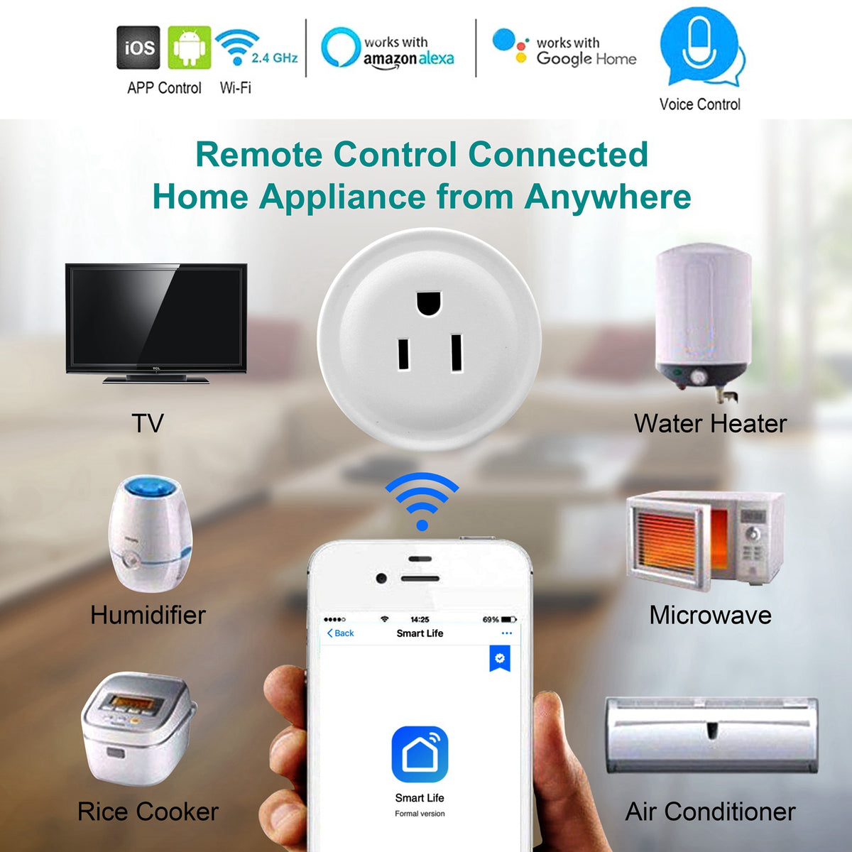 WiFi Smart Plug with Timer