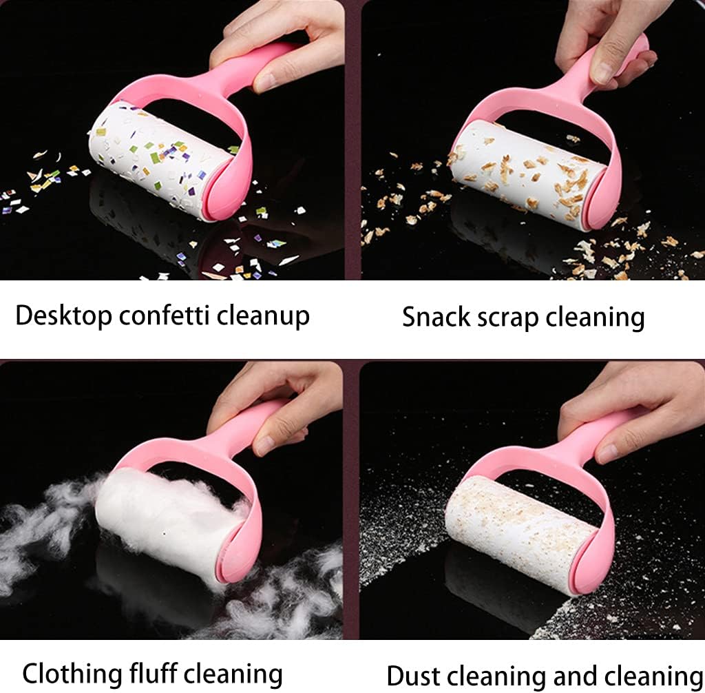 Extra-Sticky Lint Roller Set (120 Sheets)
