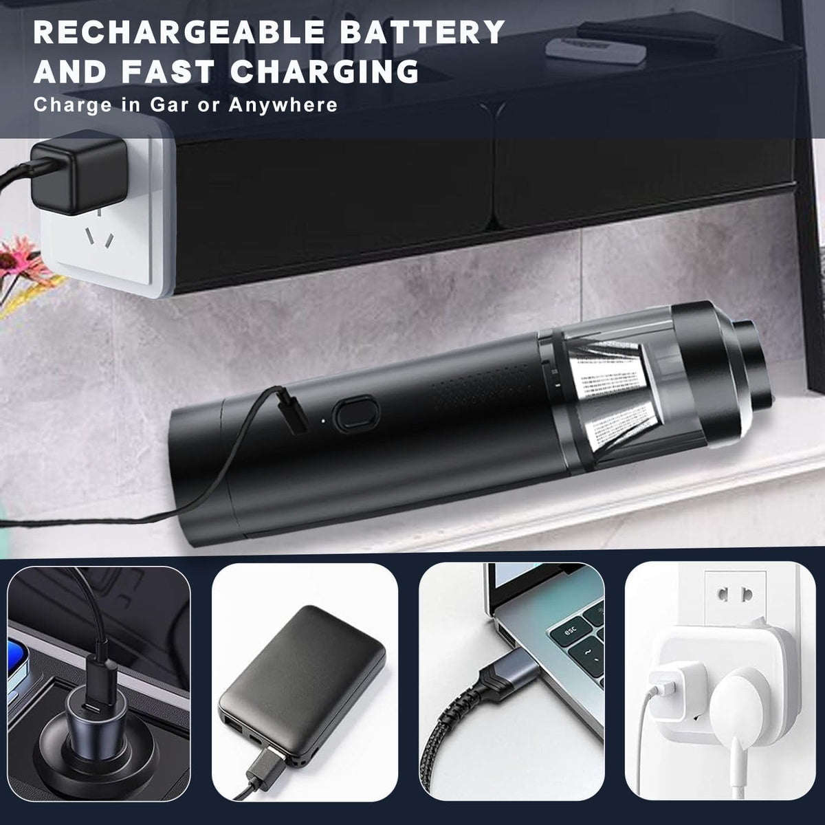 Cordless Mini Handheld Vacuum