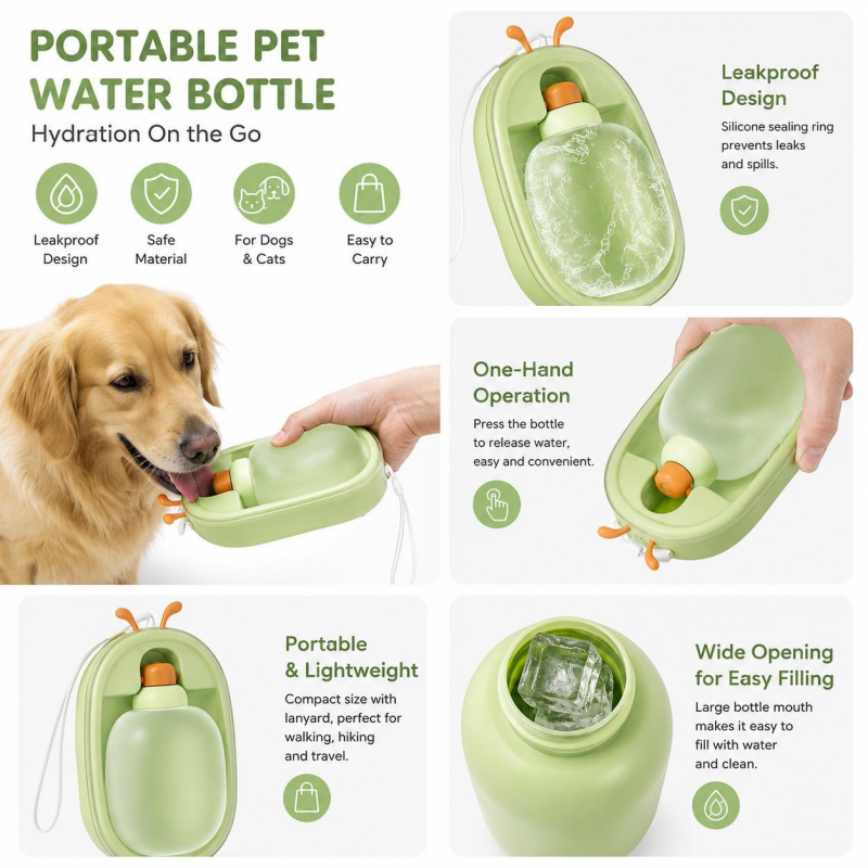 Portable Pet Water Bottle