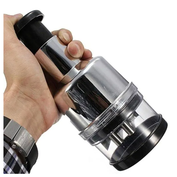 Push-Down Vegetable Chopper