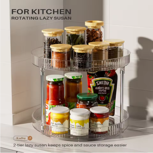 2-Tier Rotating Spice Organizer