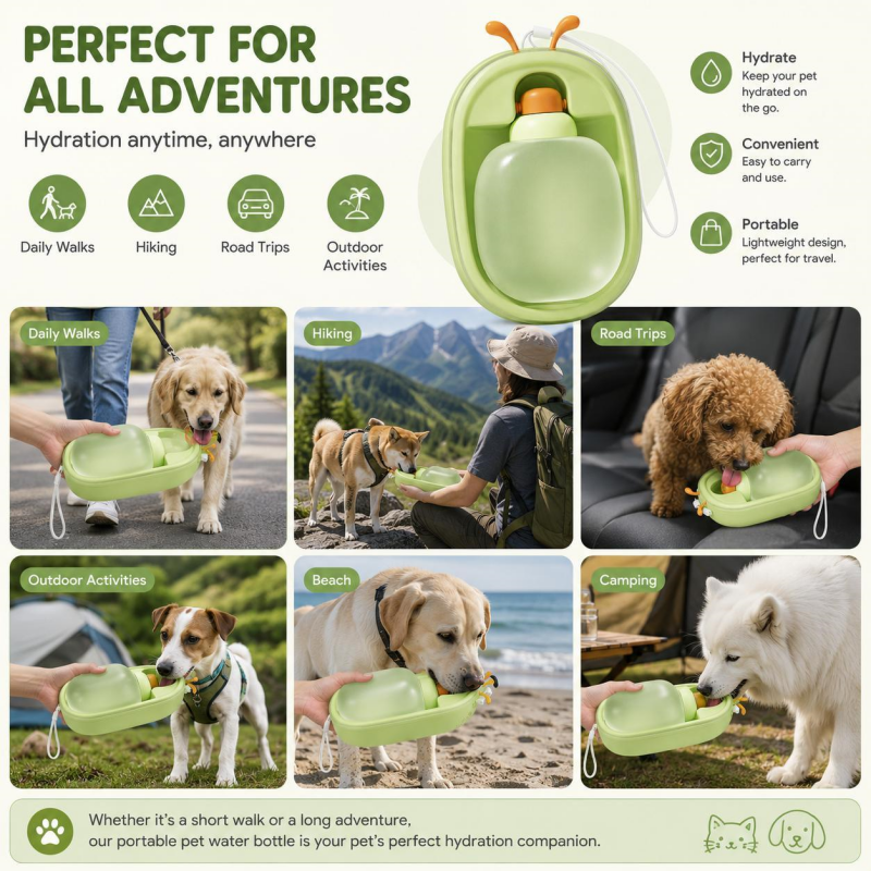 Portable Pet Water Bottle