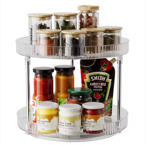 2-Tier Rotating Spice Organizer