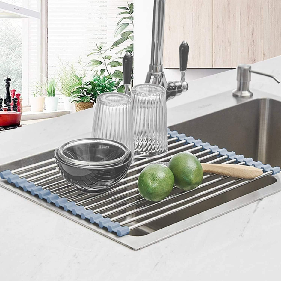 Roll-Up Over-the-Sink Drying Rack