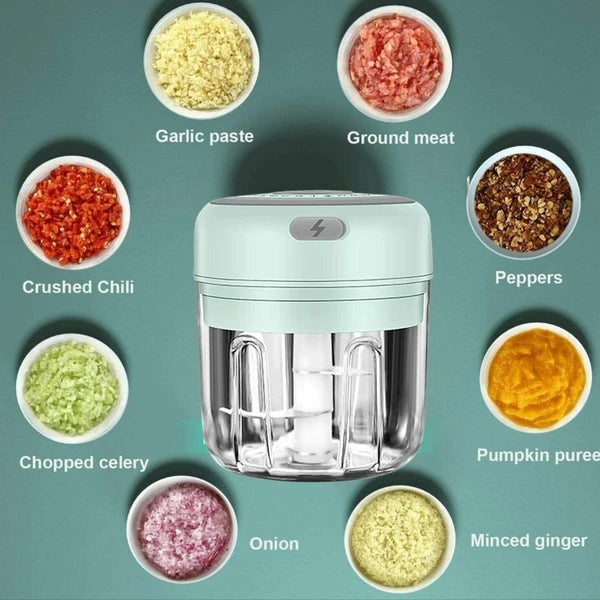 Electric Mini Garlic & Veggie Chopper