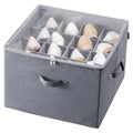 Under-Bed Shoe Organizer (16 Compartments)