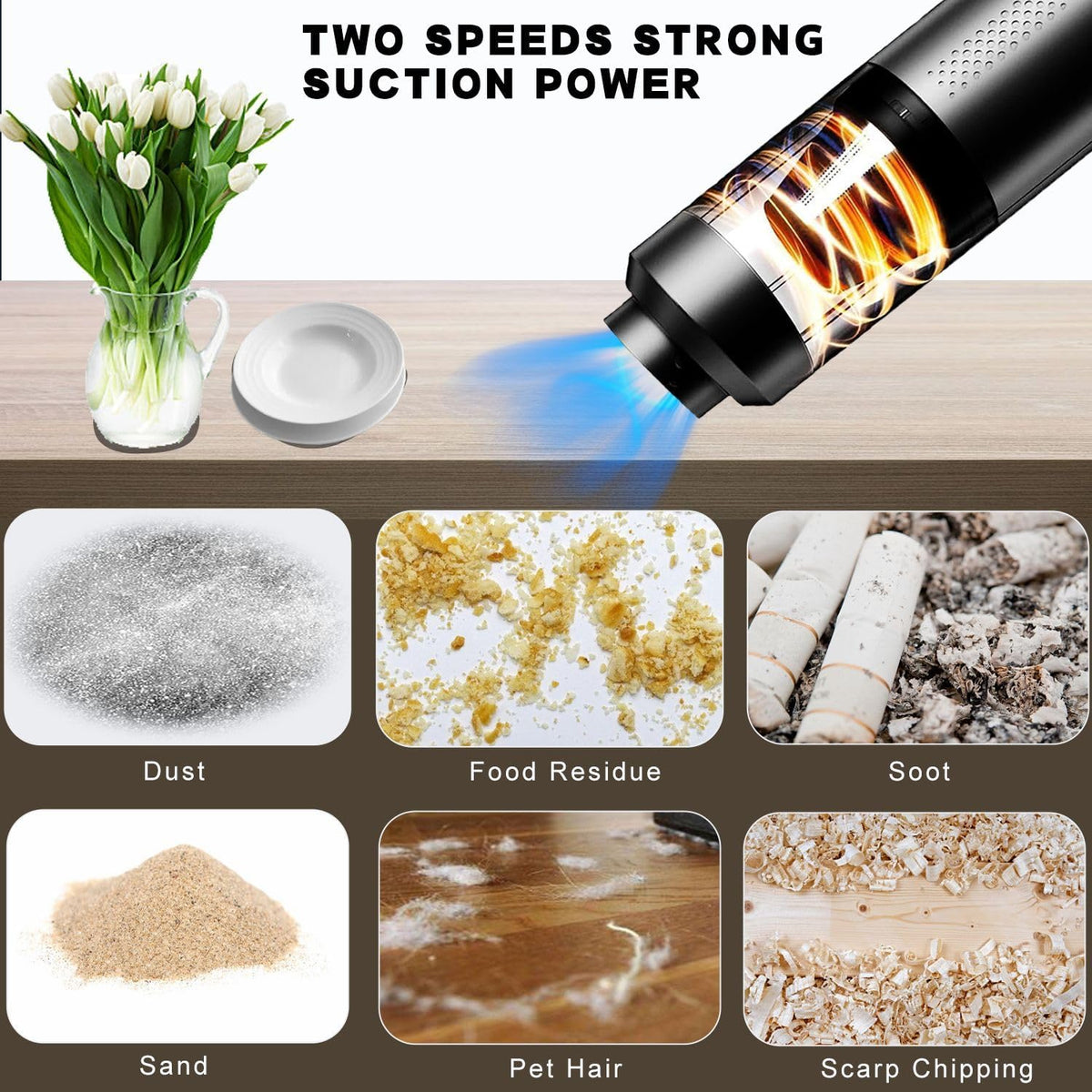Cordless Mini Handheld Vacuum