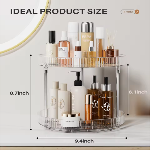 2-Tier Rotating Spice Organizer