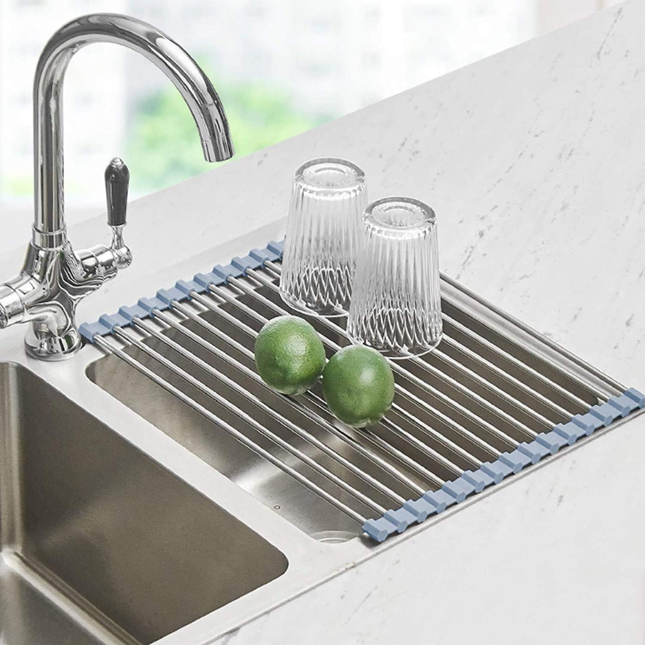 Roll-Up Over-the-Sink Drying Rack